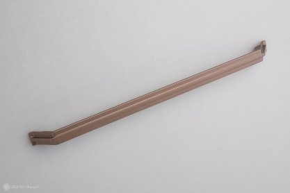 1495 мебельная ручка-скоба 320 мм коричневая