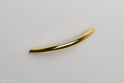 RS008 мебельная ручка-скоба 96 мм золото полированное
