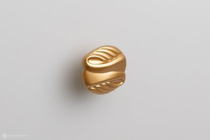 WPO743 мебельная ручка-кнопка миланское золото