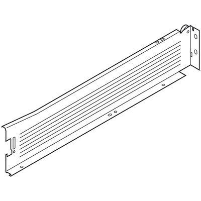 METABOX, Царга М, 86/450 мм, 25 кг, крем, лев.