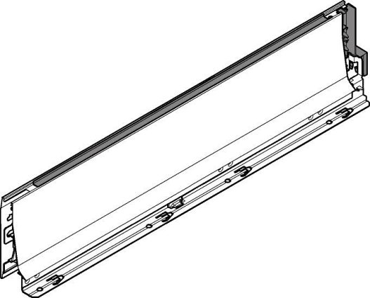 TANDEMBOX intivo, царга L 101/270мм, черная, лев.