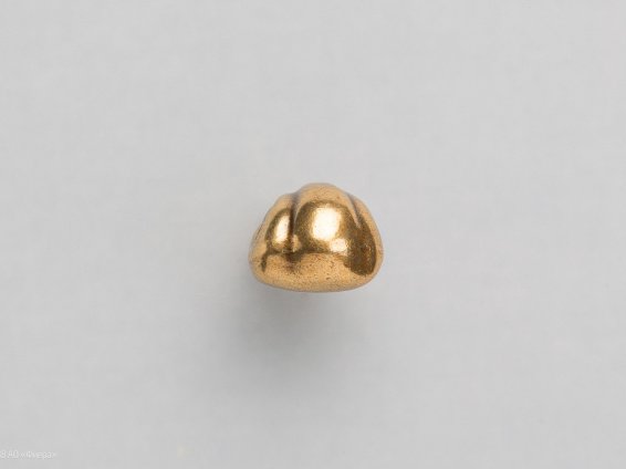 Barocca мебельная ручка-кнопка состаренное золото