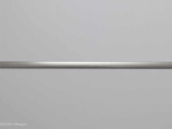 618 вертикальная мебельная ручка-профиль 1280 мм нержавеющая сталь