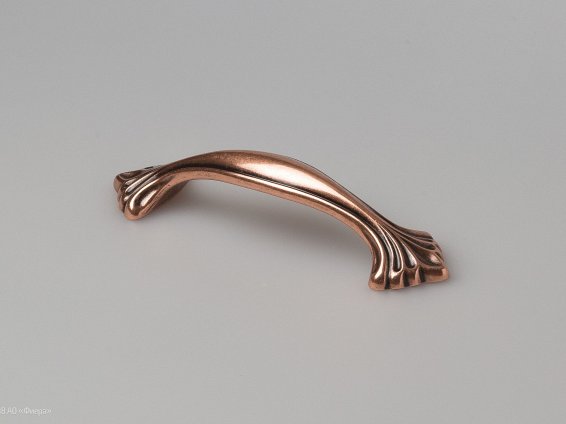 Fenice мебельная ручка-скоба 96 мм античная медь