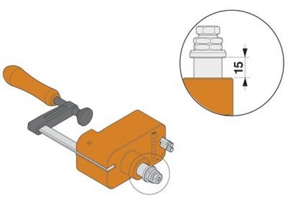 Шаблон для установки радиокнопки SERVO-DRIVE