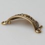 Varieta мебельная ручка-раковина 64 мм состаренное золото
